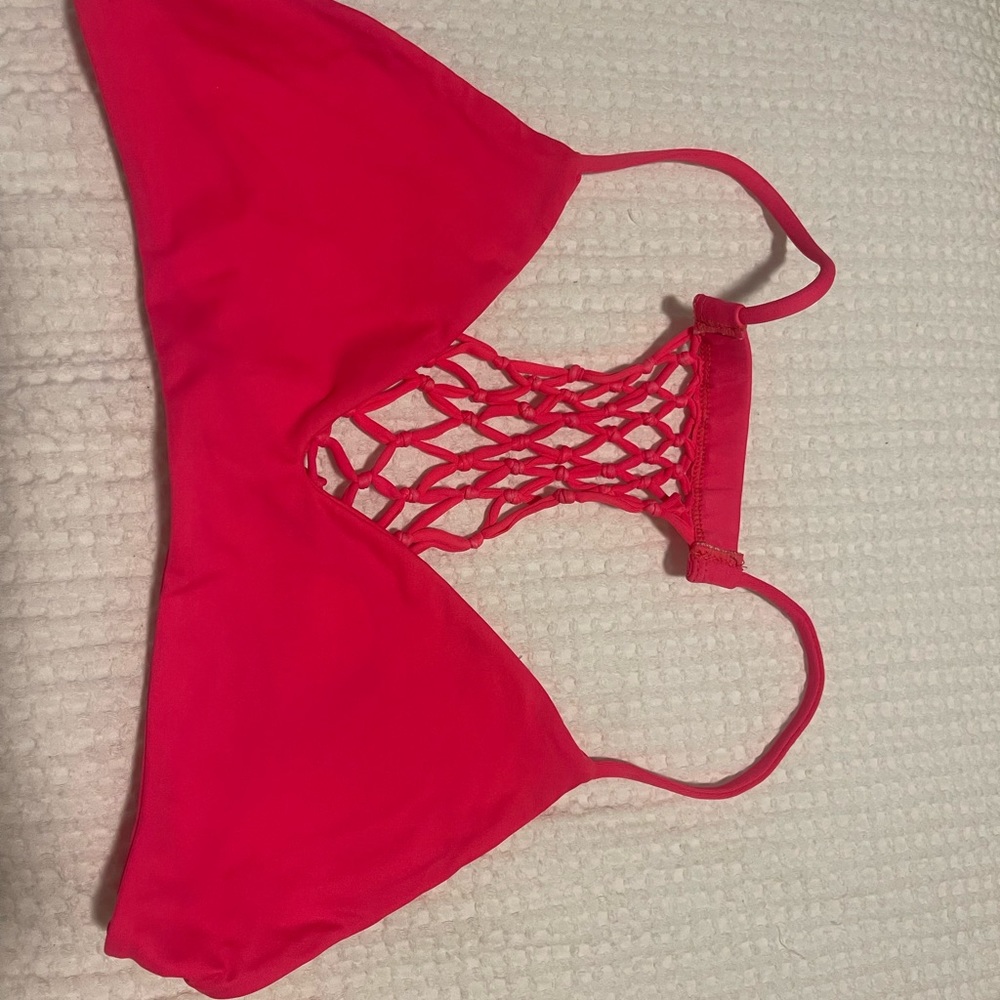 Pink MIKHO bikini top Medium